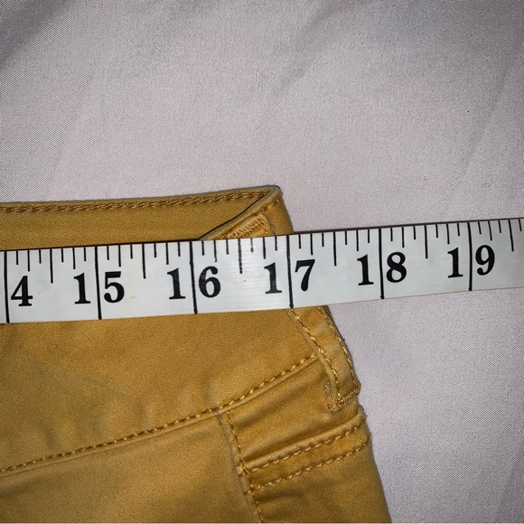 Maurices Golden Yellow/Mustard Pants Large Regular - Picture 7 of 8